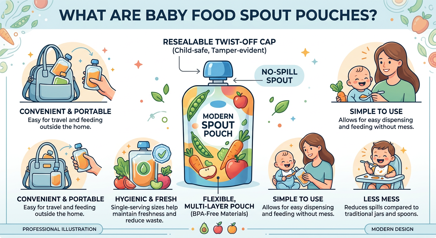 What Are Baby Food Spout Pouches?