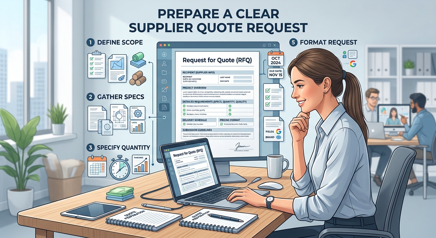 Prepare a Clear Supplier Quote Request