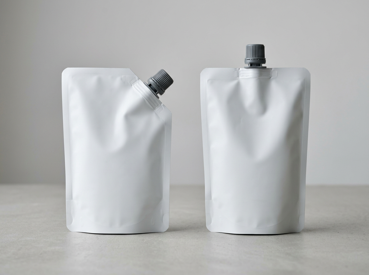 Corner-spout and top-spout pouch formats