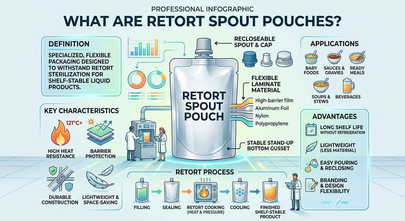 What Are Retort Spout Pouches?