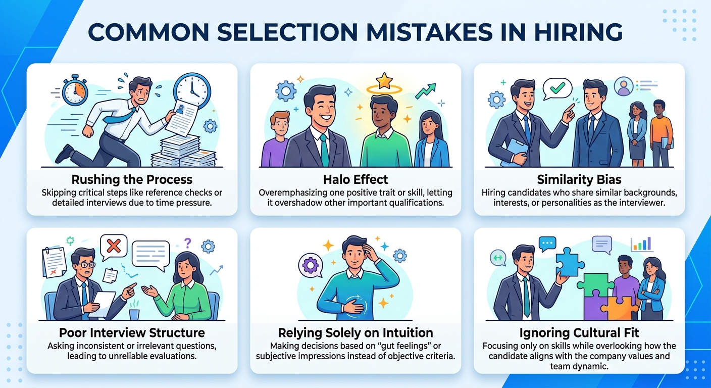 Common Selection Mistakes