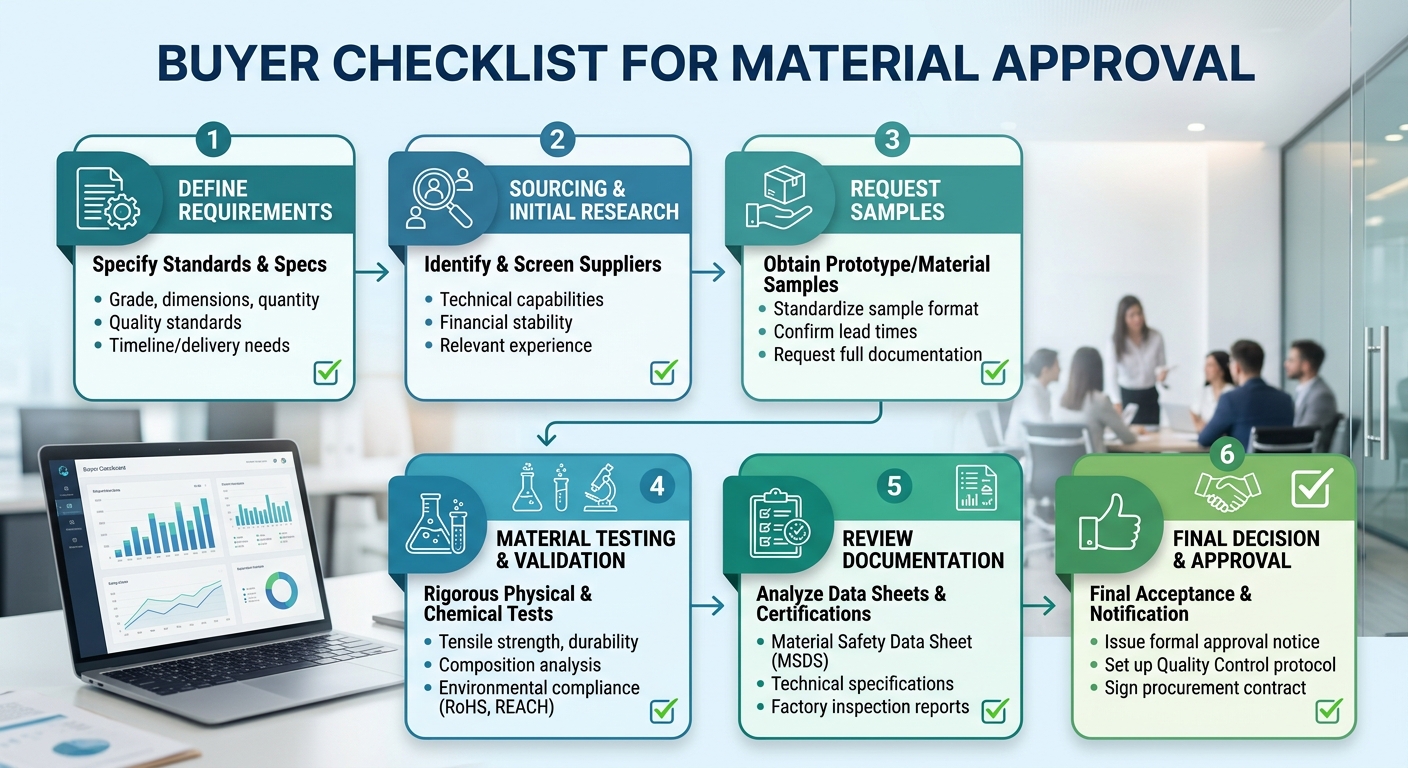 Buyer Checklist for Material Approval