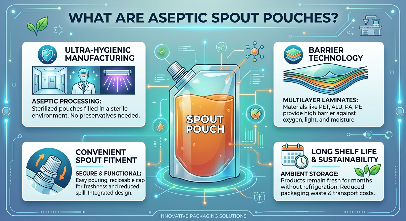 What Are Aseptic Spout Pouches?