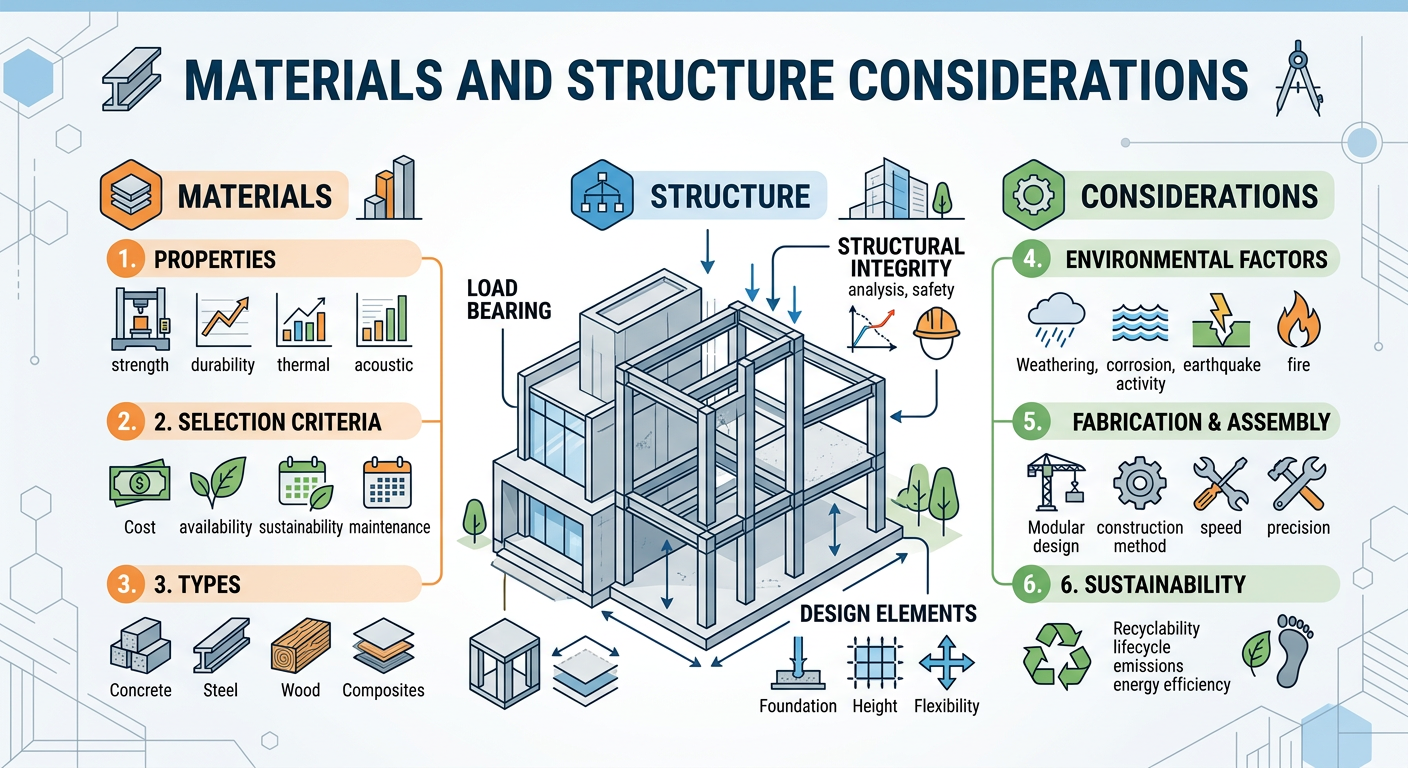 Materials and Structure Considerations