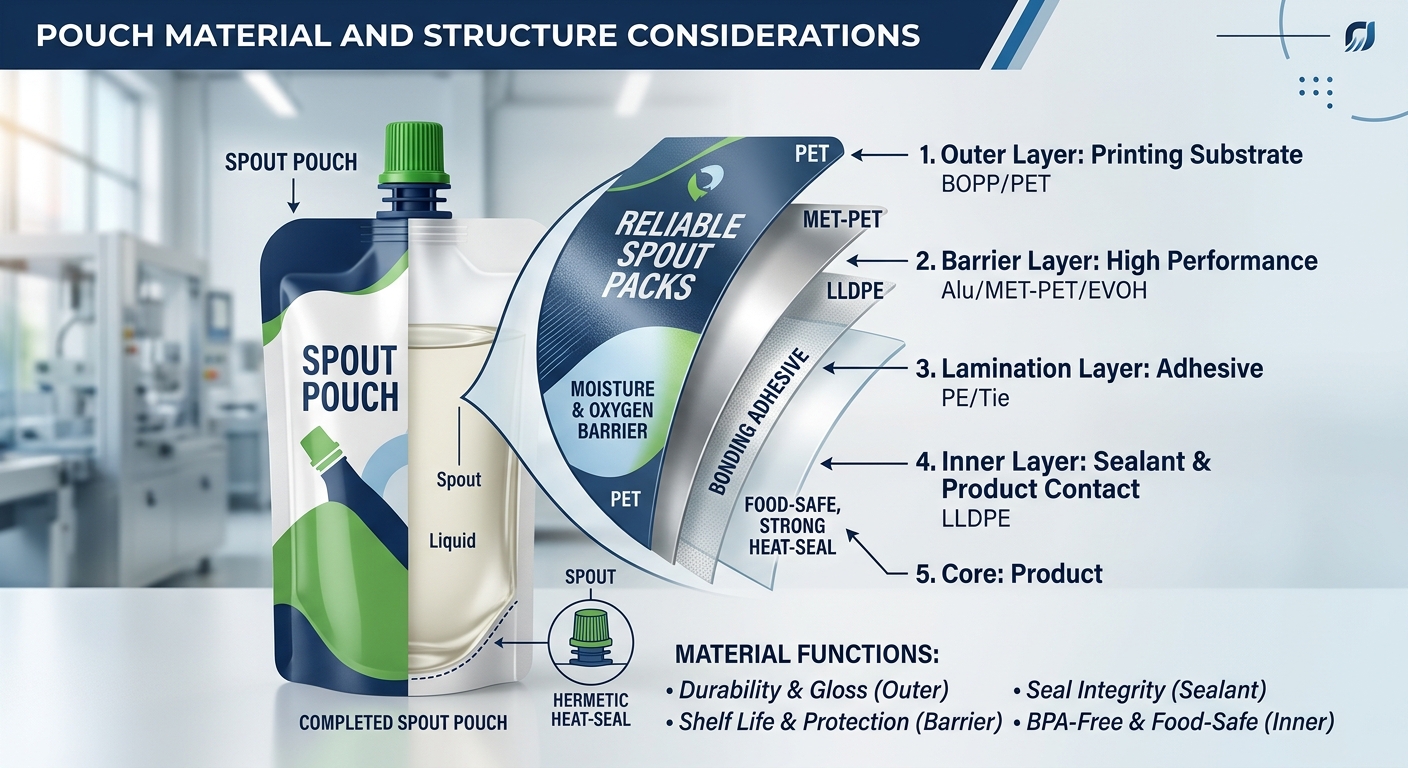 Pouch Material and Structure Considerations