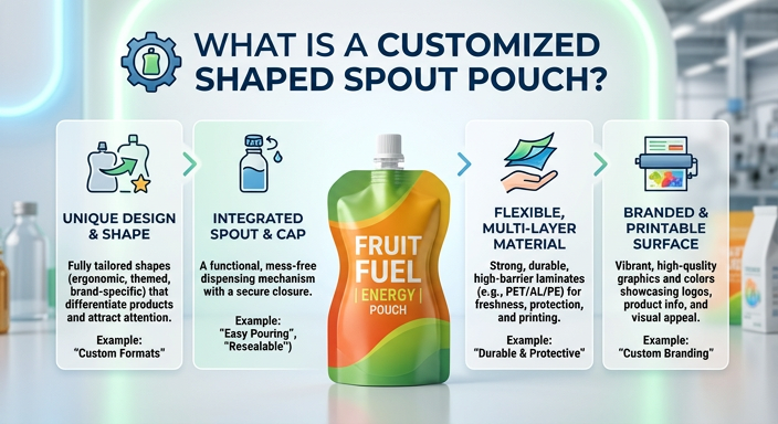 What Is a Customized Shaped Spout Pouch?