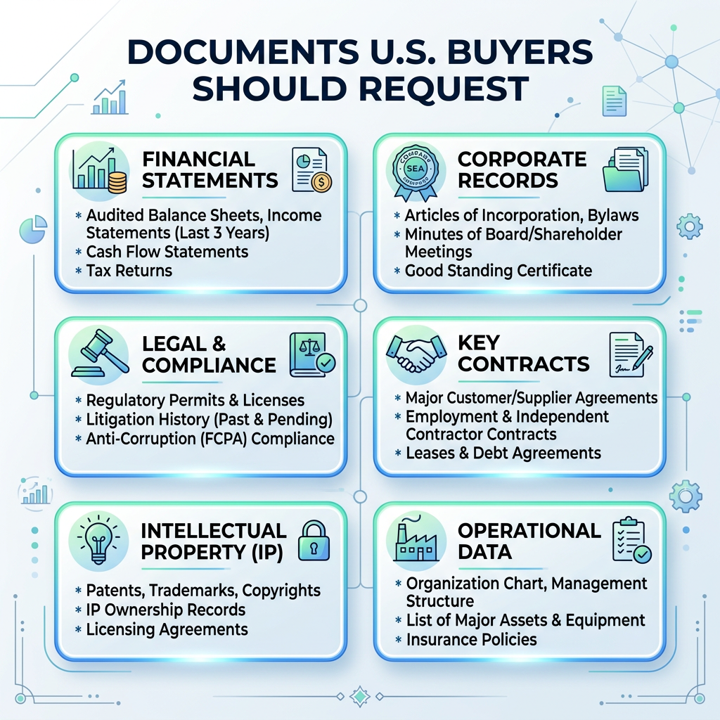 Documents U.S. Buyers Should Request
