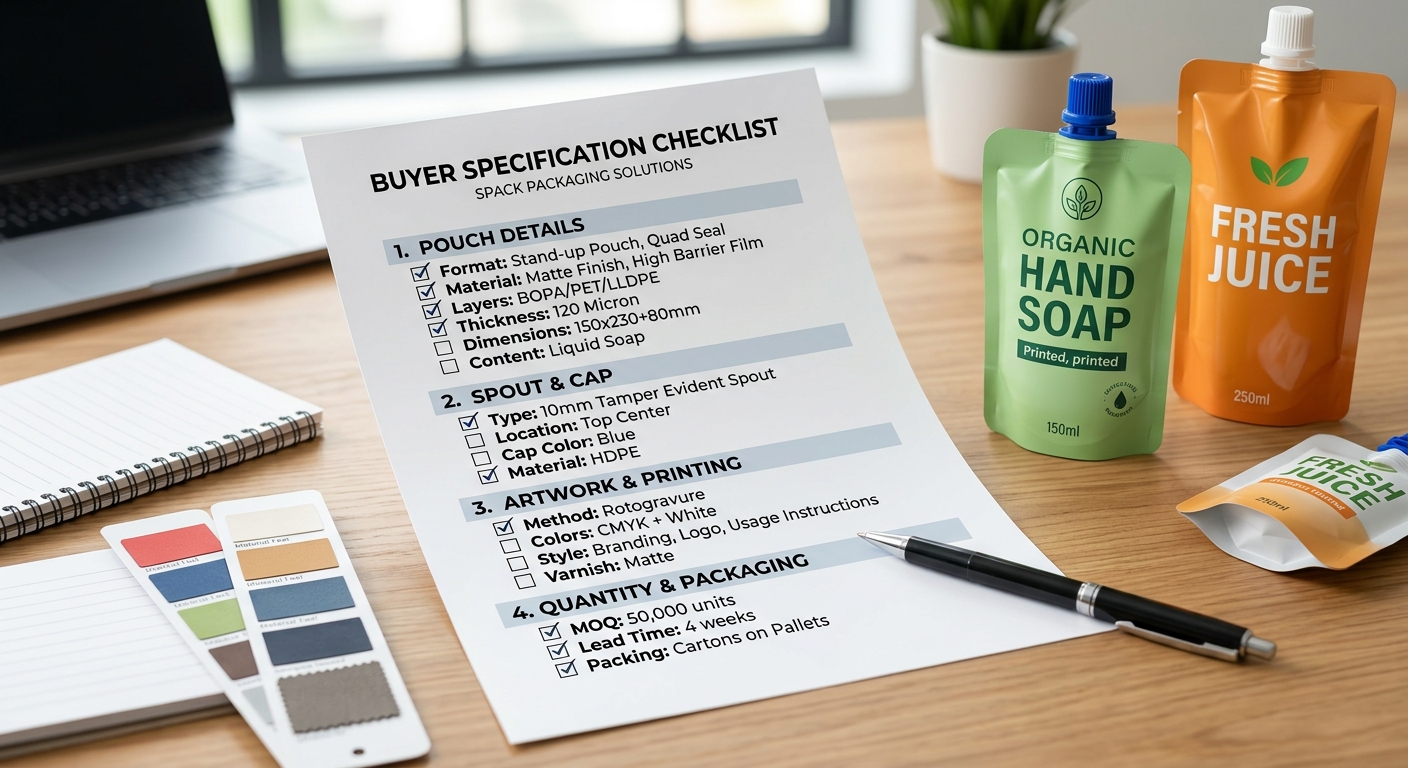 Buyer Specification Checklist