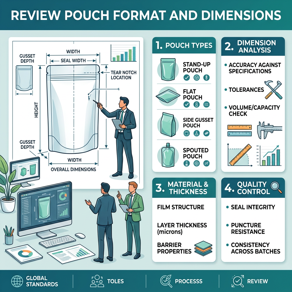 Review Pouch Format and Dimensions