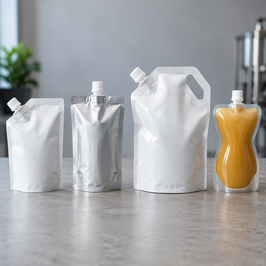 Standard, center-spout, handled, and custom-shaped pouch configurations