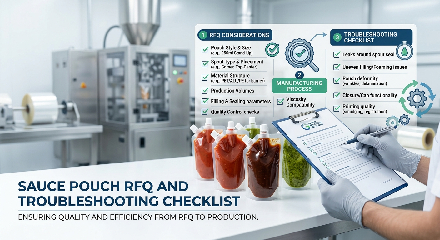 Sauce Pouch RFQ and Troubleshooting Checklist