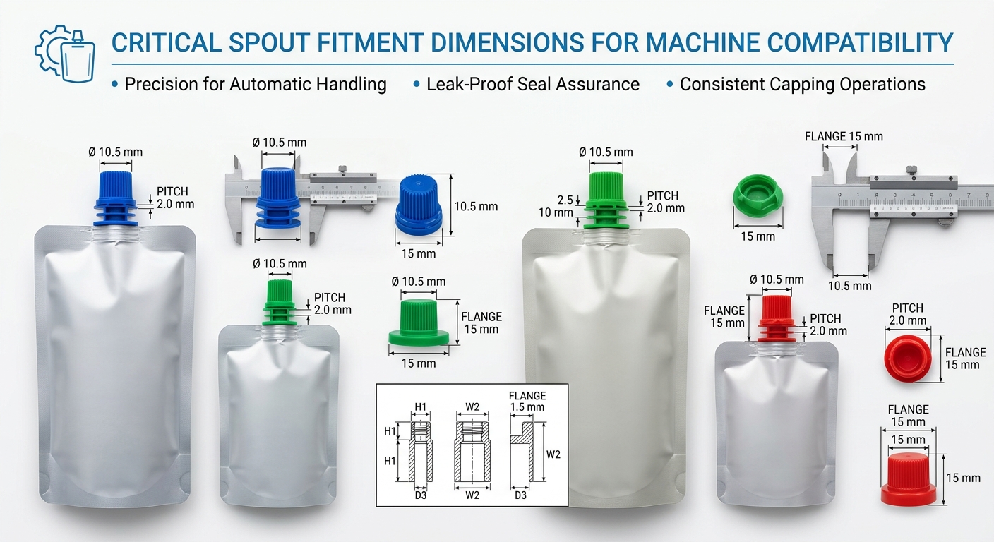 Critical Spout Fitment Dimensions for Machine Compatibility